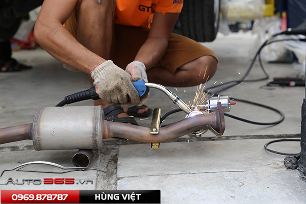Độ Pô On Off cho Honda Civic tại Auto365